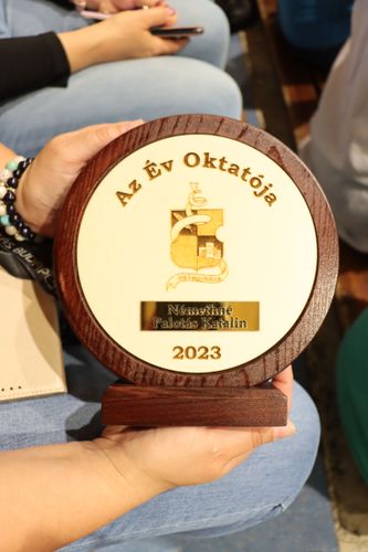 Az év oktatója díj